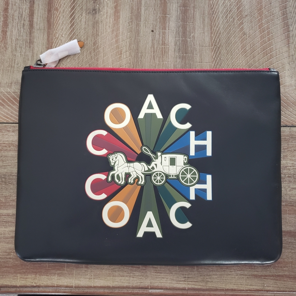 Coach large pouch